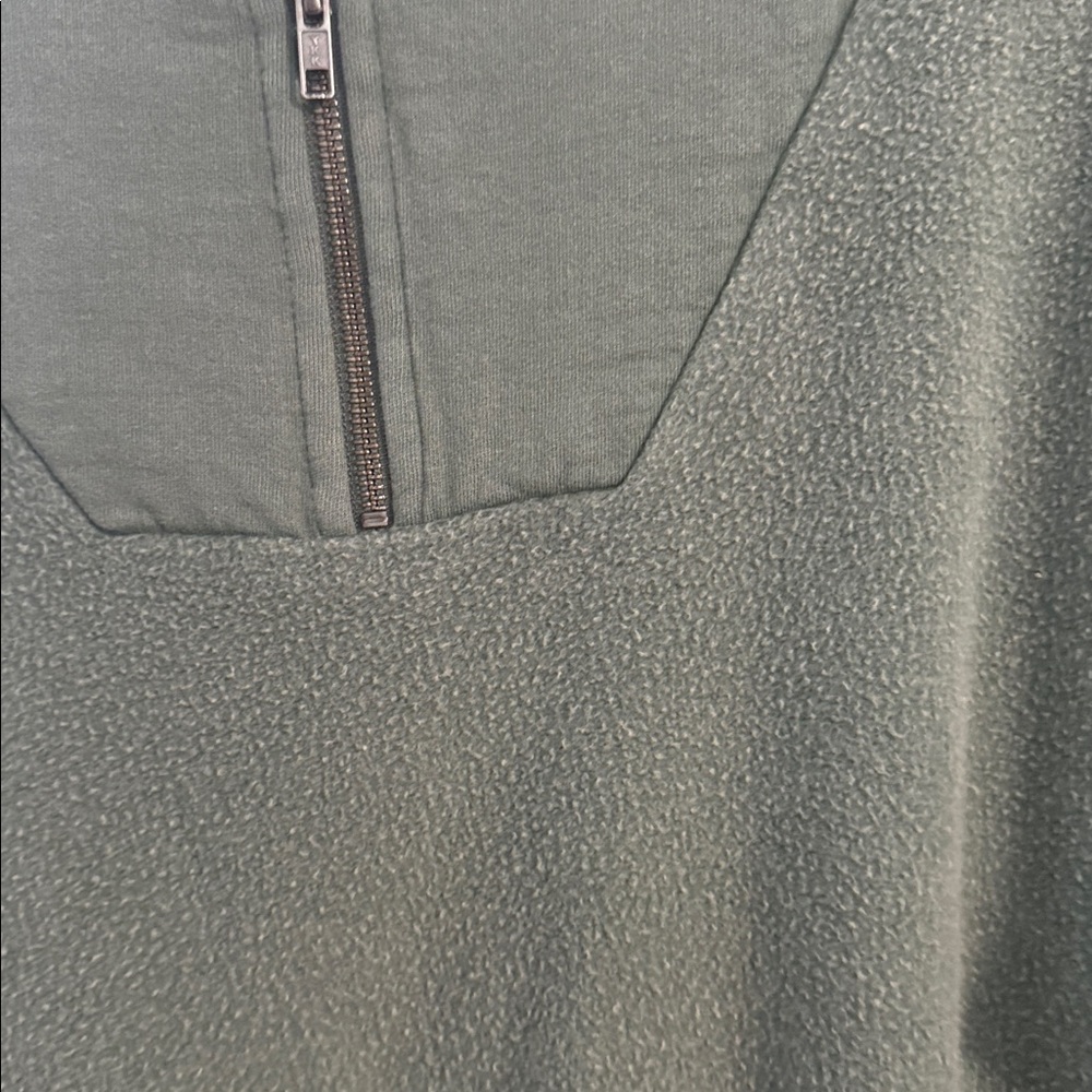 Green quarter zip - Picture 3 of 4